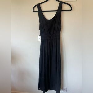 NWT Xirena cotton gauze midi dress with back cutout size S